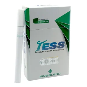 บุหรี่นอก  เทสส์ เขียว (ซองแข็ง)