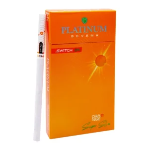 บุหรี่นอก แพทตินัม ส้ม (1 เม็ดบีบ)