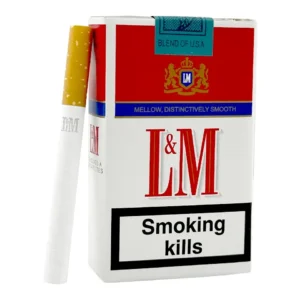 บุหรี่นอก LM แดงนอก แอลเอ็ม US
