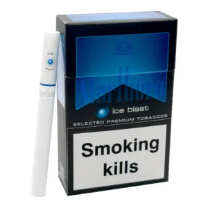 บุหรี่นอก มาโบโร่ ฟ้า (1 เม็ดบีบ)