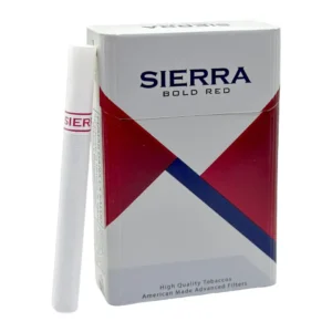 บุหรี่นอก Sierra Red เซียร่า (ซองแข็ง)
