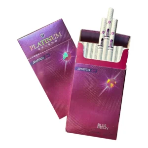 บุหรี่นอก แพทตินัม บลูเบอรี่ (1 เม็ดบีบ)